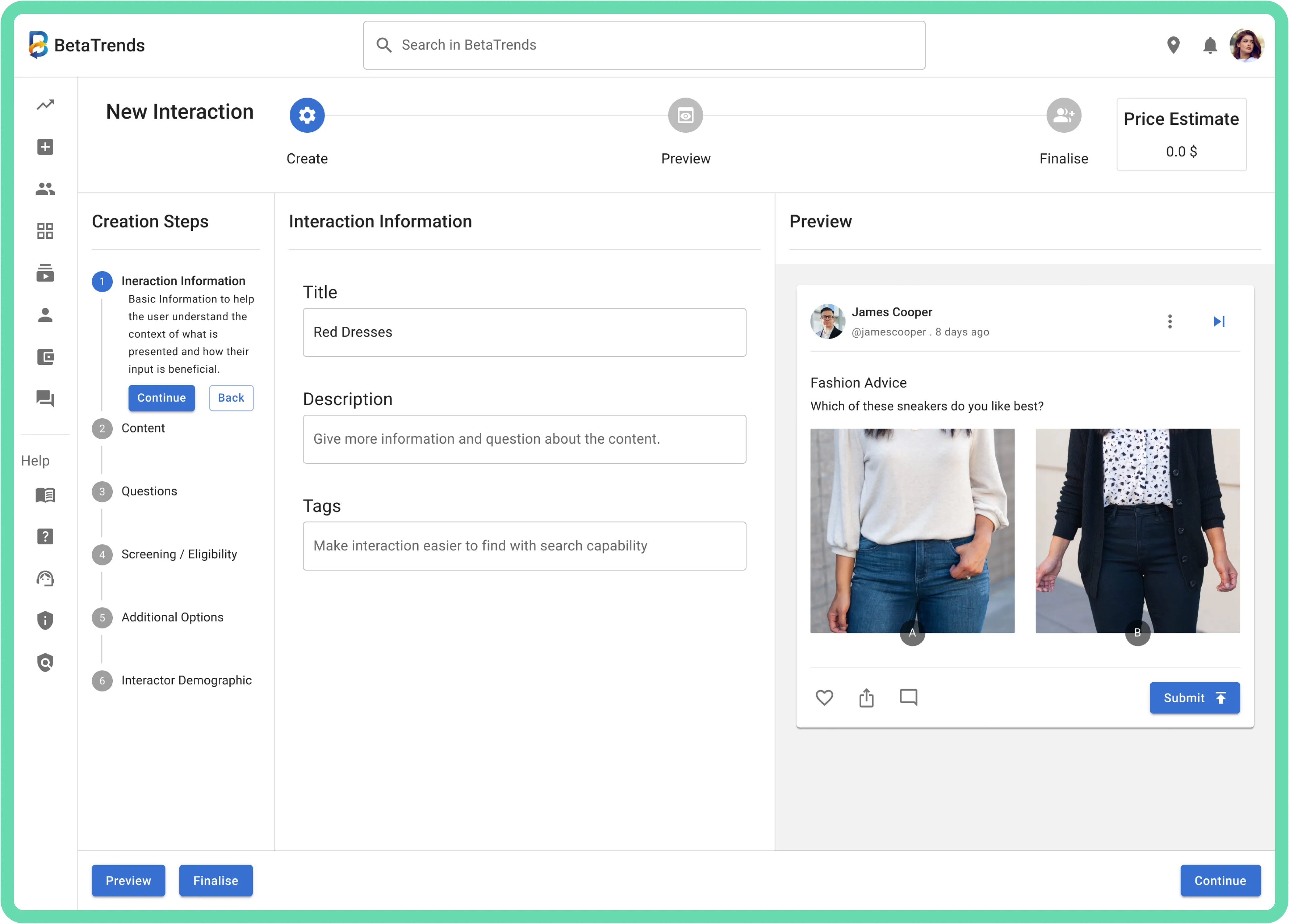 Final New Interaction connected workspace
